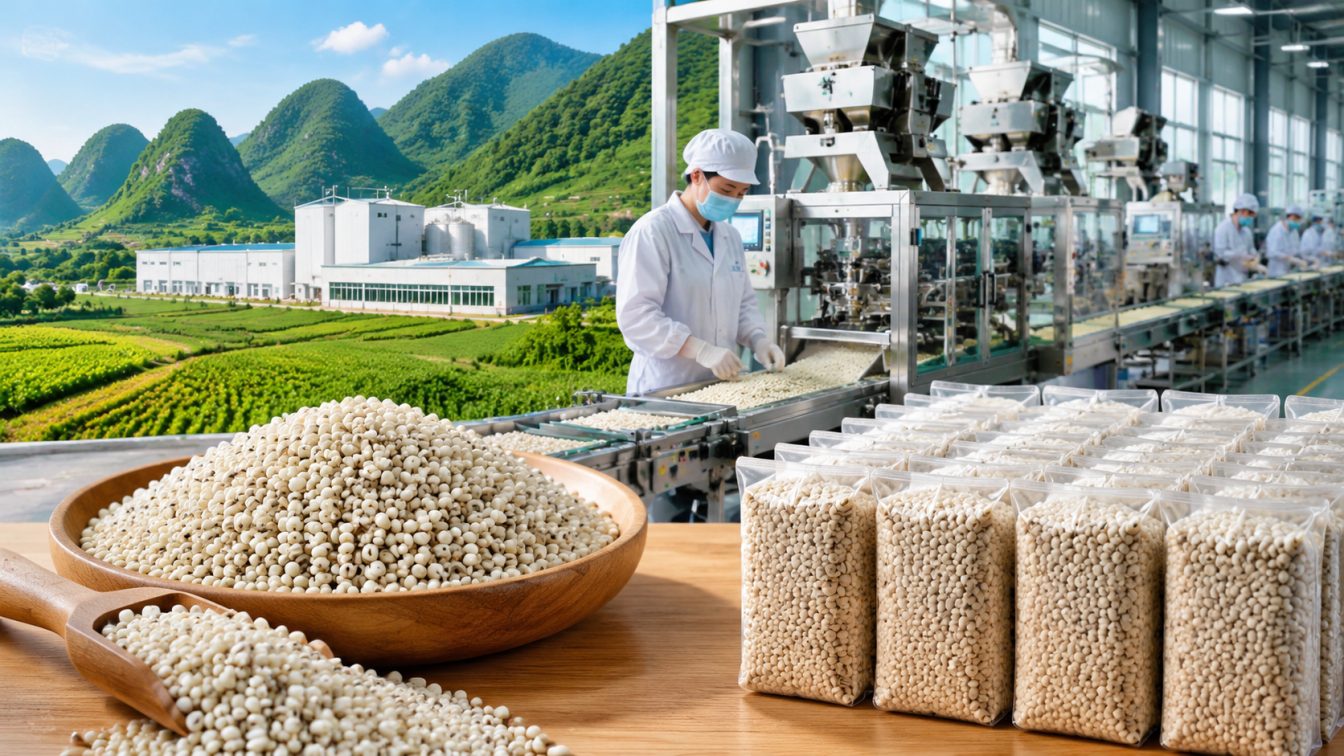 洮北区为薏仁米采购提供产地直供